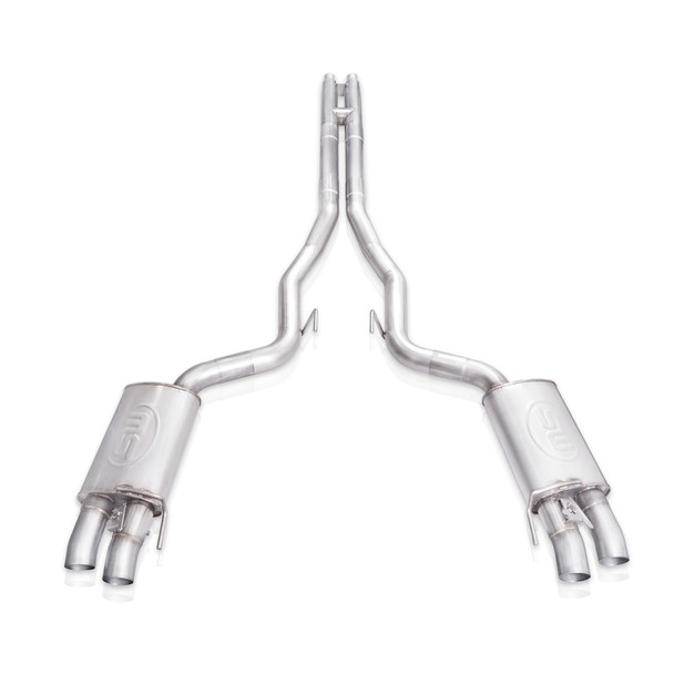 Stainless Works 2015+ Ford Shelby GT350 Redline H-Pipe Factory Connect Catback Exhaust w/Valves