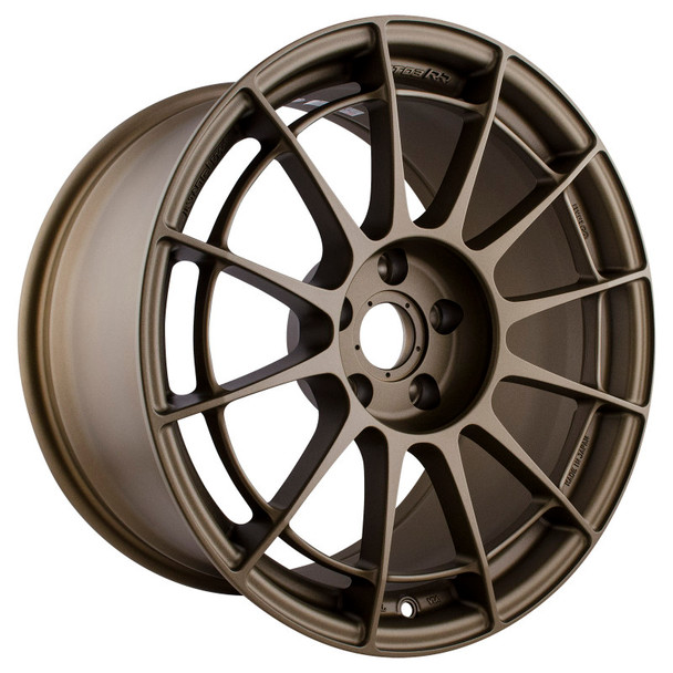 Enkei NT03RR 18x9.5 5x114.3 27mm Offset 75mm Bore - Titanium Gold