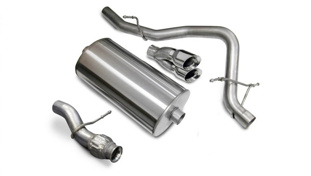 Corsa 09-11 Chevrolet Tahoe 5.3L V8 Polished Touring Cat-Back Exhaust