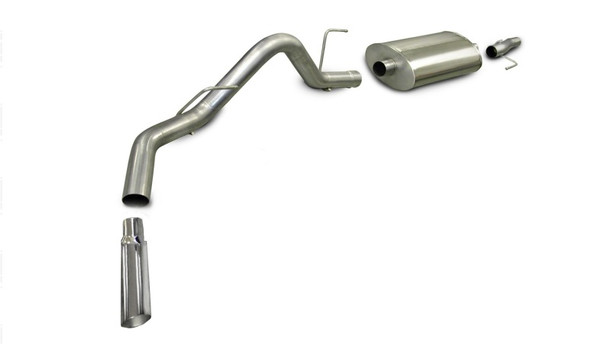 Corsa/dB 04-04 Ford F-150 SuperCrew/5.5ft Bed 4.6L V8 Polished Sport Cat-Back Exhaust