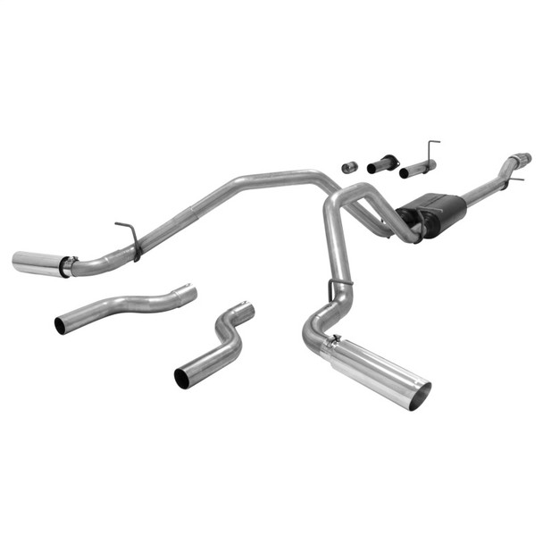 Flowmaster 07-13 Gm 1500 American Thunder Cat-Back Exhaust System - Dual Rear/Side Exit