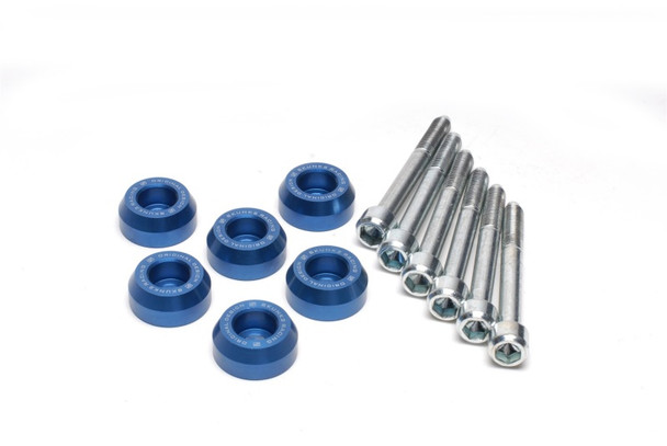 Skunk2 88-00 Honda Civic/90-01 Acura Integra Blue Anodized Lower Control Arm Bolt Kit