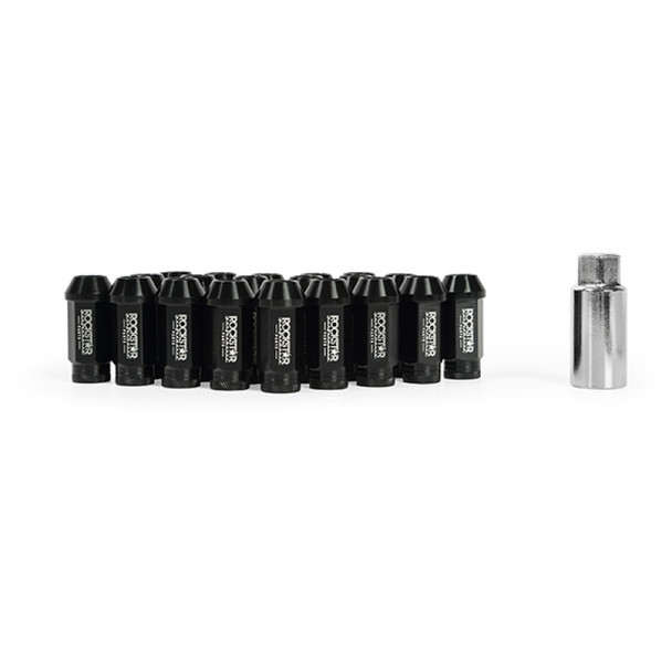 Mishimoto Rockstar Aluminum Locking Lug Nuts M12 x 1.25 - Black