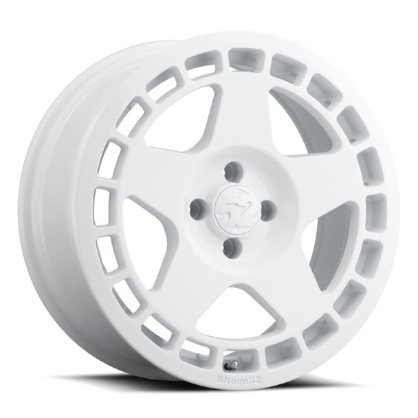 fifteen52 Turbomac 17x7.5 4x100 42mm ET 73.1mm Center Bore Rally White Wheel