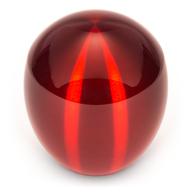 Raceseng Slammer Big Bore Shift Knob (No Engraving) Ford Mustang/Focus Adapter - Red Translucent