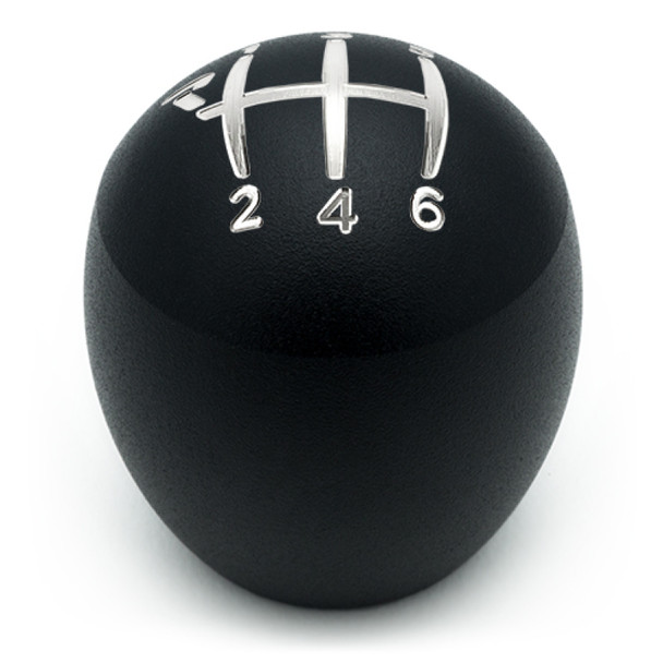 Raceseng Slammer Big Bore Shift Knob (Gate 1 Engraving) M12x1.25mm Adapter - Black Texture