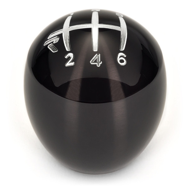 Raceseng Slammer Shift Knob / Gate 6 Engraving - Smoke Translucent (Adapter Required)
