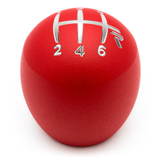 Raceseng Slammer Shift Knob / Gate 3 Engraving - Red Texture (Adapter Required)
