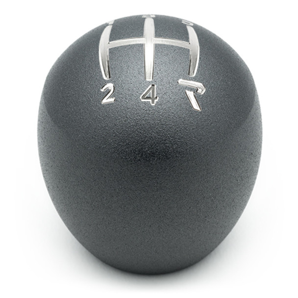 Raceseng Slammer Shift Knob (Gate 4 Engraving) M12x1.5mm Adapter - Graphite Texture