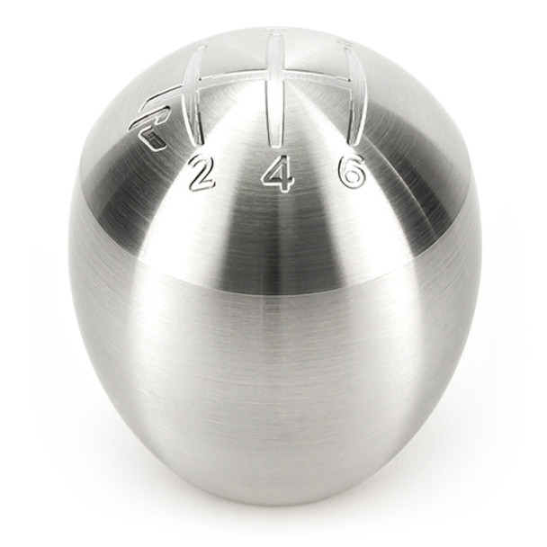 Raceseng Slammer Shift Knob (Gate 6 Engraving) M8x1.25mm Adapter - Brushed