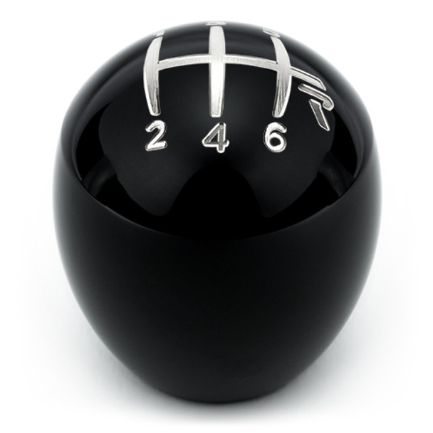 Raceseng Slammer Shift Knob (Gate 3 Engraving) M10x1.25mm Adapter - Black Gloss