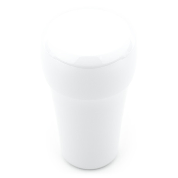 Raceseng Rondure Shift Knob (No Engraving) Camaro SS / ZL1 Adapter - White Gloss