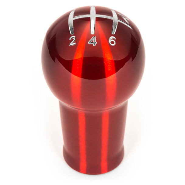 Raceseng Prolix Shift Knob (Gate 2 Engraving) Camaro SS / ZL1 Adapter - Red Translucent