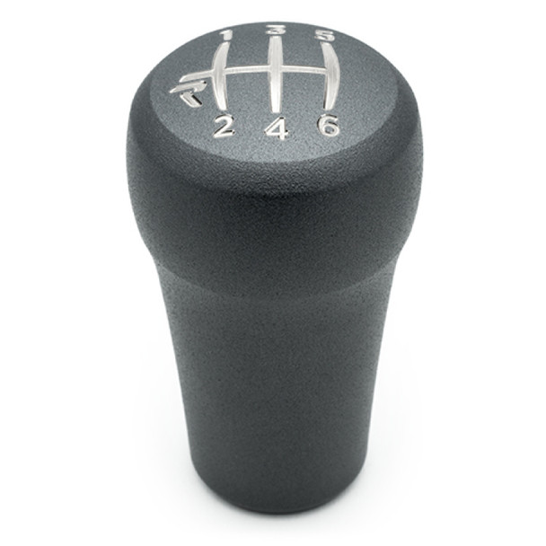 Raceseng Rondure Shift Knob (Gate 6 Engraving) M8x1.25mm Adapter - Graphite Texture