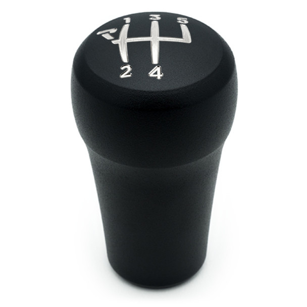 Raceseng Rondure Shift Knob (Gate 5 Engraving) VW / Audi Adapter - Black Texture