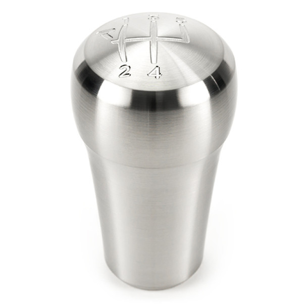 Raceseng Rondure Shift Knob / Gate 5 Engraving - Brushed (Adapter Required)