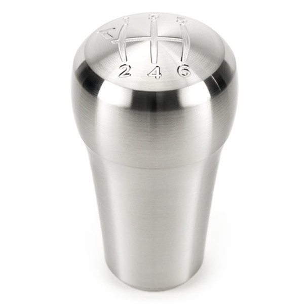 Raceseng Rondure Shift Knob (Gate 1 Engraving) M12x1.5mm Adapter - Brushed