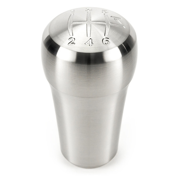 Raceseng Rondure Shift Knob (Gate 2 Engraving) Cadillac CTS-V / Corvette C6 Adapter - Brushed