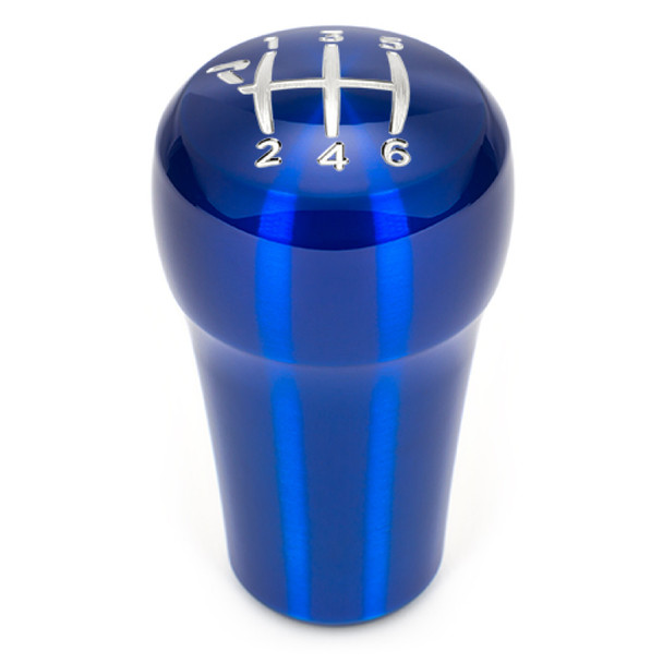 Raceseng Rondure Shift Knob / Gate 1 Engraving - Blue Translucent (Adapter Required)