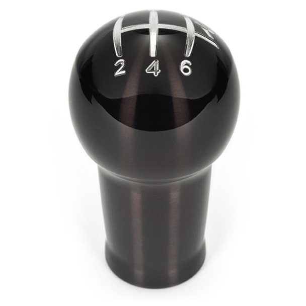 Raceseng Prolix Shift Knob (Gate 2 Engraving) Cadillac CTS-V/Corvette C6 Adapter - Smoke Translucent