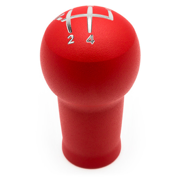 Raceseng Prolix Shift Knob (Gate 5 Engraving) Porsche 911-997 / Cayman 987 Adapter - Red Texture