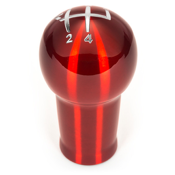 Raceseng Prolix Shift Knob (Gate 5 Engraving) Porsche 911-997 Adapter - Red Translucent