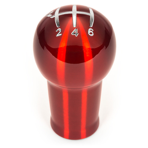 Raceseng Prolix Shift Knob / Gate 1 Engraving - Red Translucent (Adapter Required)