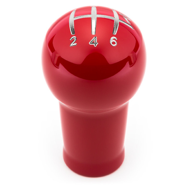 Raceseng Prolix Shift Knob (Gate 2 Engraving) Camaro SS / ZL1 Adapter - Red Gloss