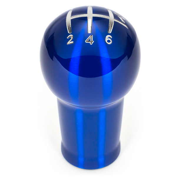 Raceseng Prolix Shift Knob (Gate 2 Engraving) Camaro SS / ZL1 Adapter - Blue Translucent