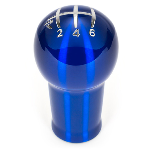 Raceseng Prolix Shift Knob / Gate 6 Engraving - Blue Translucent (Adapter Required)