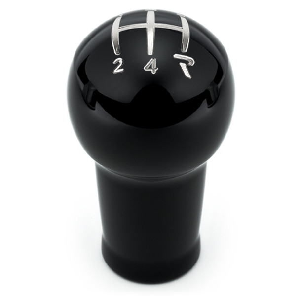 Raceseng Prolix Shift Knob (Gate 4 Engraving) M12x1.75mm Adapter - Black Gloss