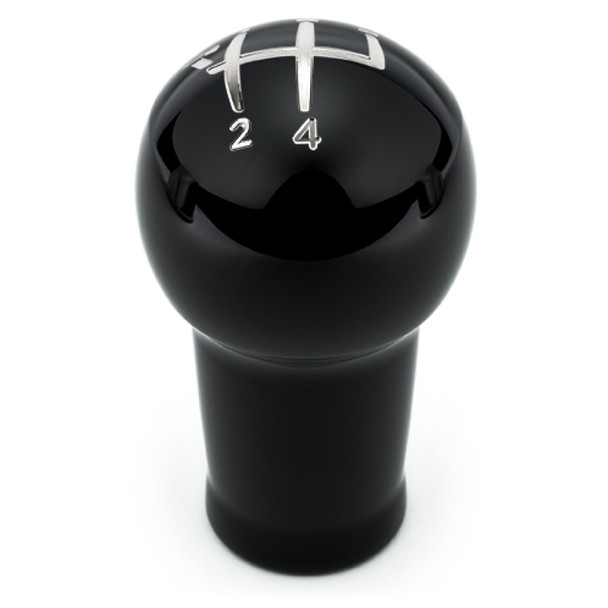 Raceseng Prolix Shift Knob (Gate 5 Engraving) BMW Adapter - Black Gloss