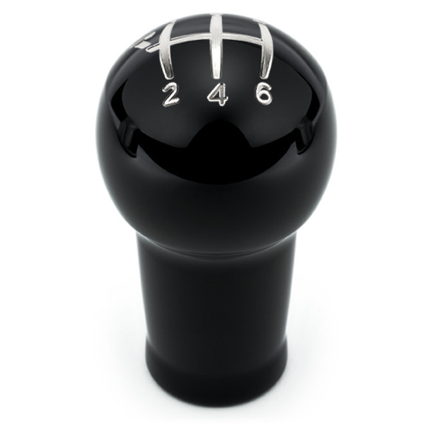 Raceseng Prolix Shift Knob (Gate 1 Engraving) M12x1.25mm Adapter - Black Gloss