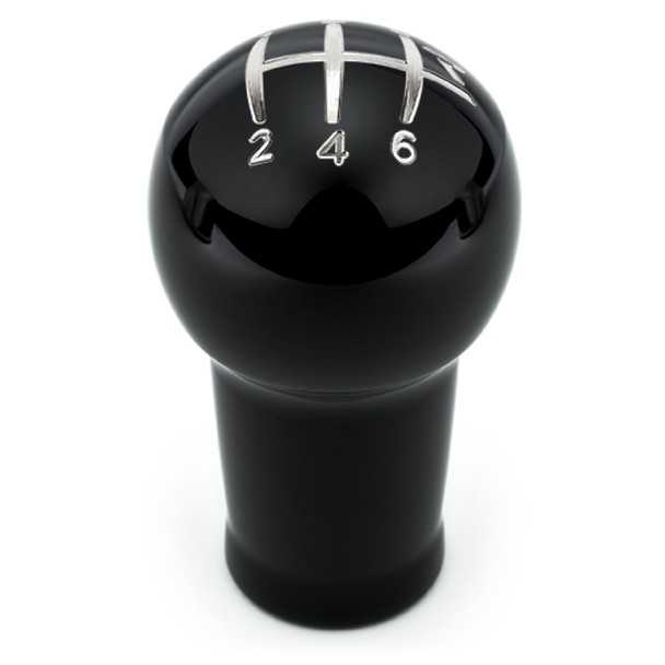 Raceseng Prolix Shift Knob (Gate 2 Engraving) Camaro SS / ZL1 Adapter - Black Gloss