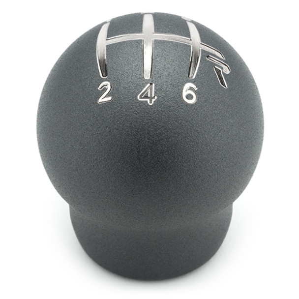 Raceseng Contour Shift Knob (Gate 3 Engraving) M10x1.5mm Adapter - Graphite Texture