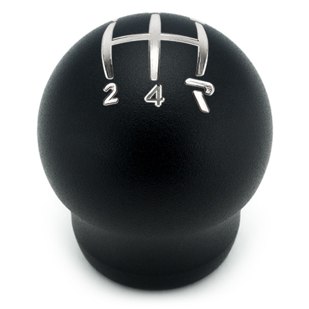 Raceseng Contour Shift Knob (Gate 4 Engraving) M10x1.5mm Adapter - Black Texture