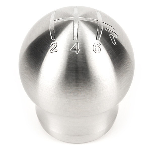 Raceseng Contour Shift Knob (Gate 3 Engraving) M10x1.25mm Adapter - Brushed