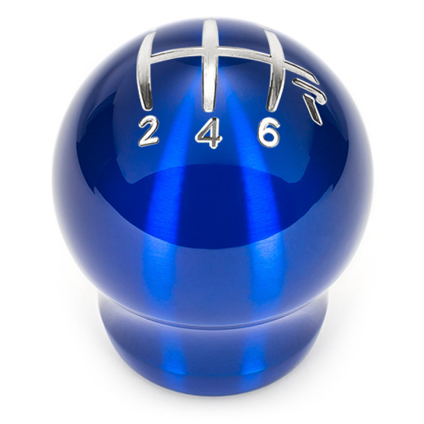 Raceseng Contour Shift Knob (Gate 3 Engraving) M10x1.5mm Adapter - Blue Translucent