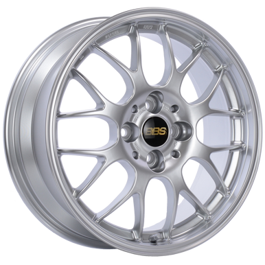BBS RG-R 17x7.5 5x100 ET48 CB56 Diamond Silver Wheel - Kanzen