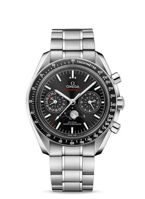 Speedmaster Moonphase co-axial Master Chronometer Moonphase Chronograph 44.25 mm [30430445201001]