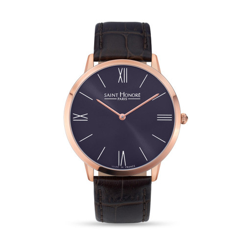 SAINT HONORE WAGRAM GENTS ROSE GOLD WATCH [H SH WG826011 8MR] 