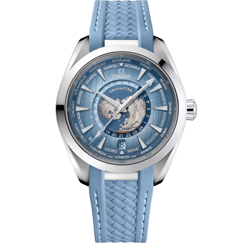Seamaster Aqua Terra 150M co-axial Master Chronometer GMT Worldtimer 43 mm [22012432203002]