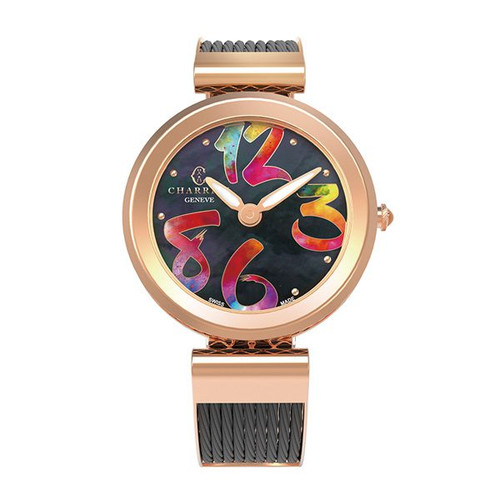 Forever 32mm Leather Strap Black