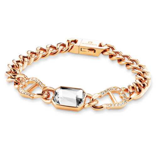 AIGNER Rose Gold-tone Fashion Bracelet