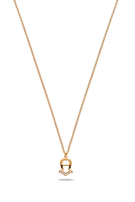AIGNER Rose Gold-tone Fashion Necklace