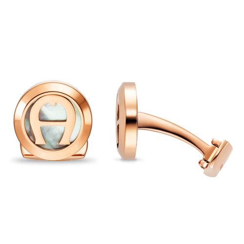 AIGNER Rose Gold-tone Fashion Cufflink
