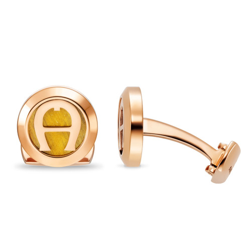 AIGNER Rose Gold-tone Fashion Cufflink