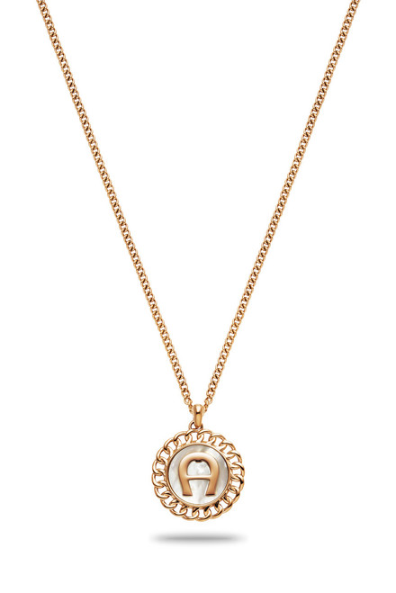 AIGNER Rose Gold-tone Fashion Necklace