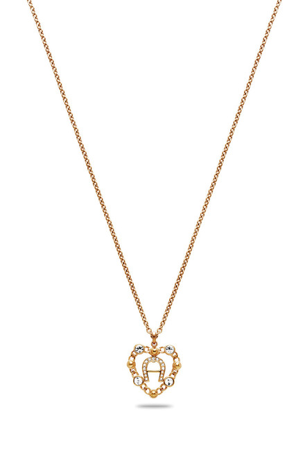 AIGNER Rose Gold-tone Fashion Necklace