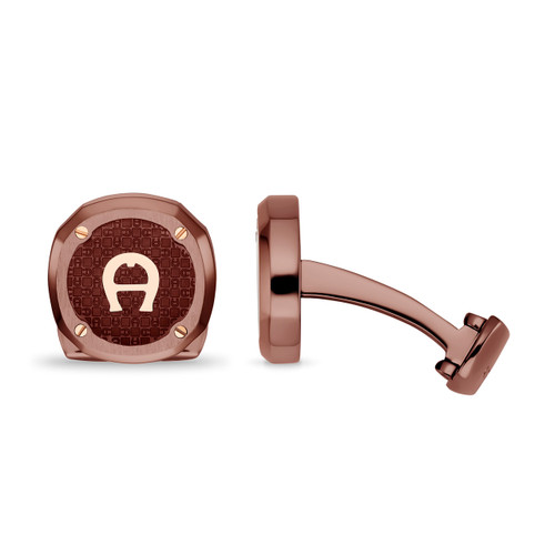 AIGNER Rose Gold-tone Fashion Cufflink